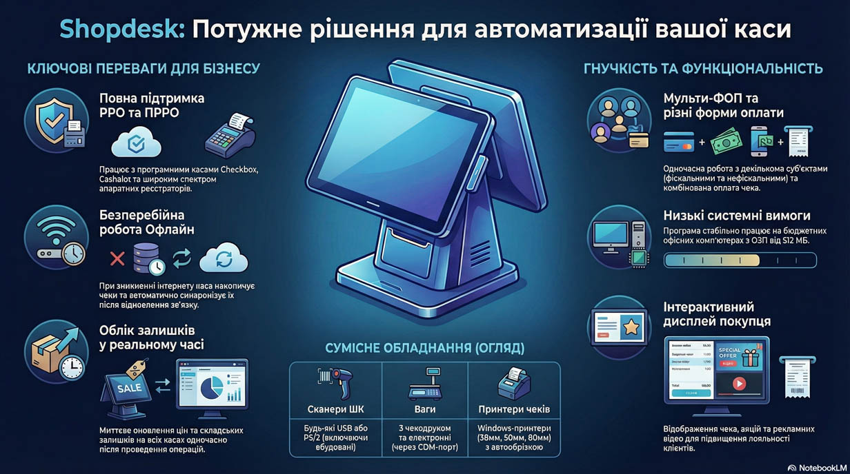 Програма для каси та роздрібної торгівлі