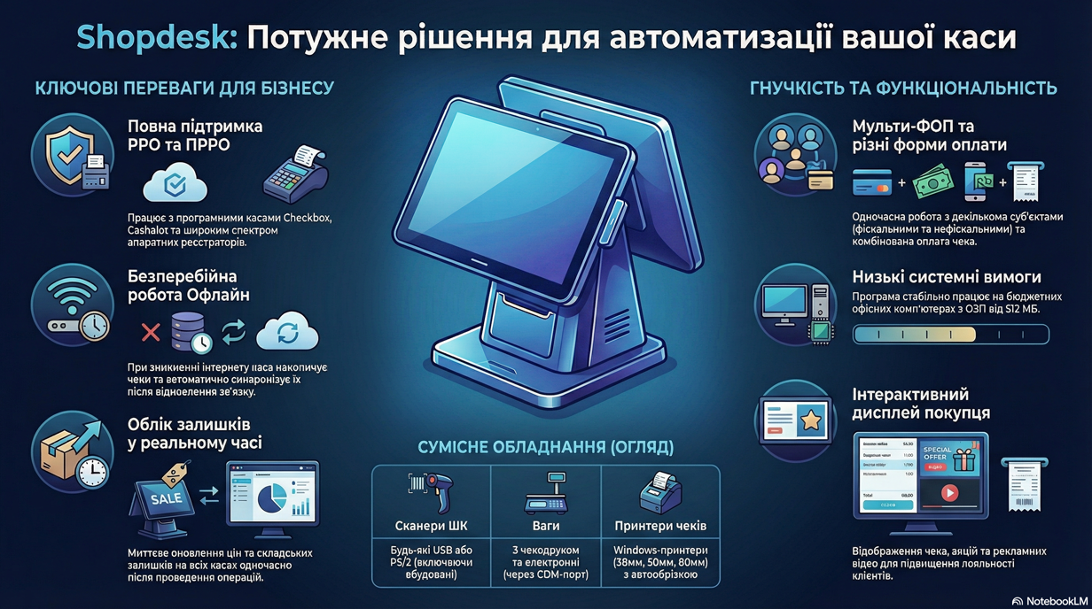 Програма для каси та роздрібної торгівлі