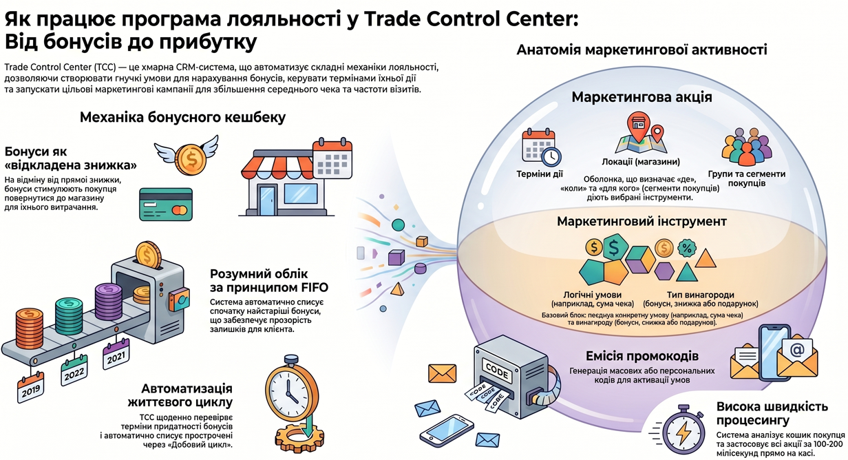 Програма лояльності у Trade Control Center