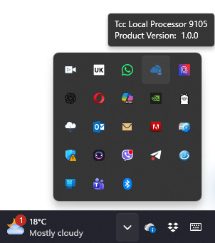 TCC Local Processor