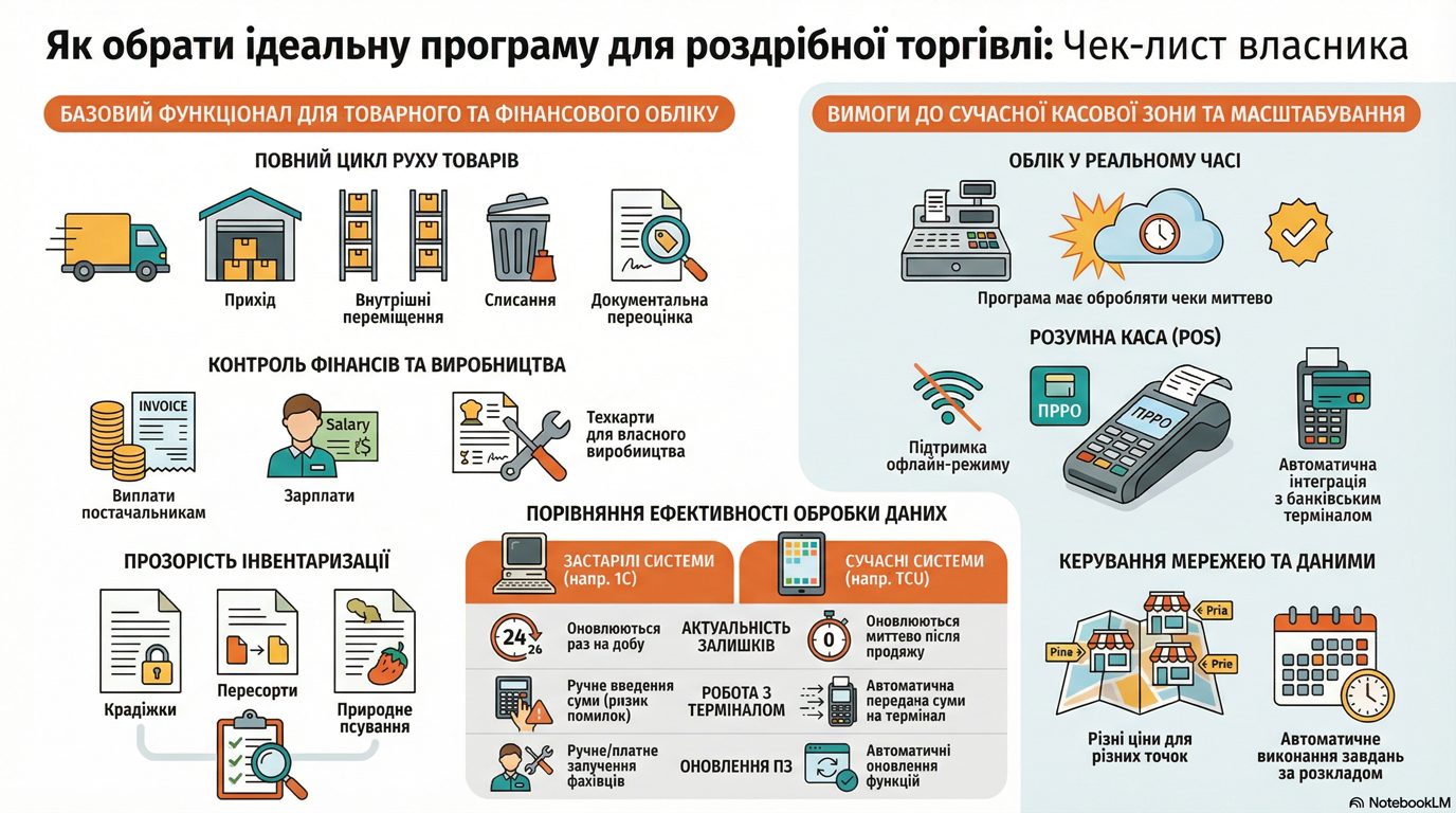 Програма для роздрібної торгівлі
