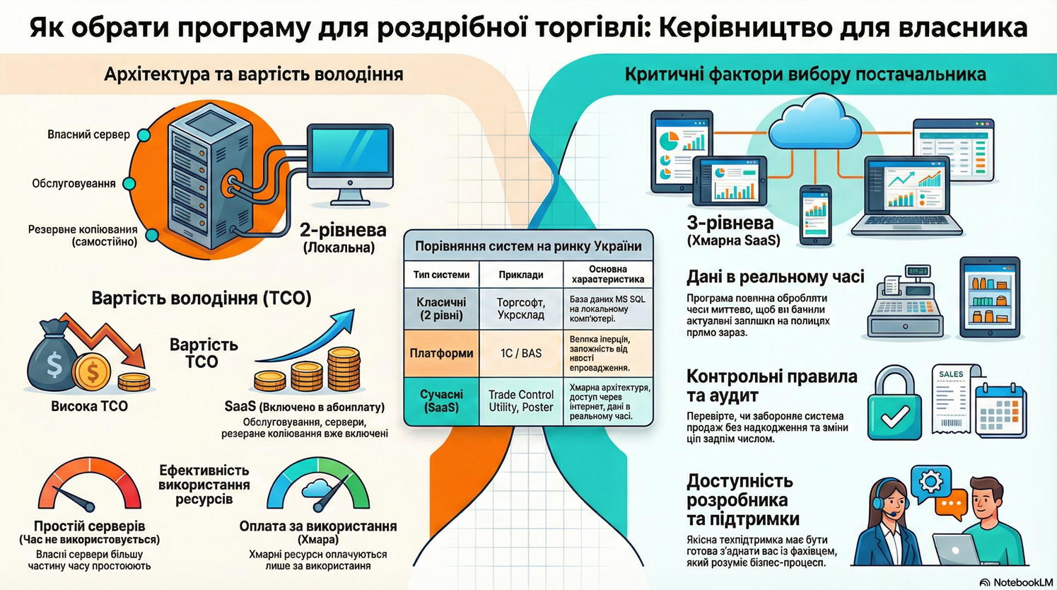 Як обрати програму для роздрібної торгівлі